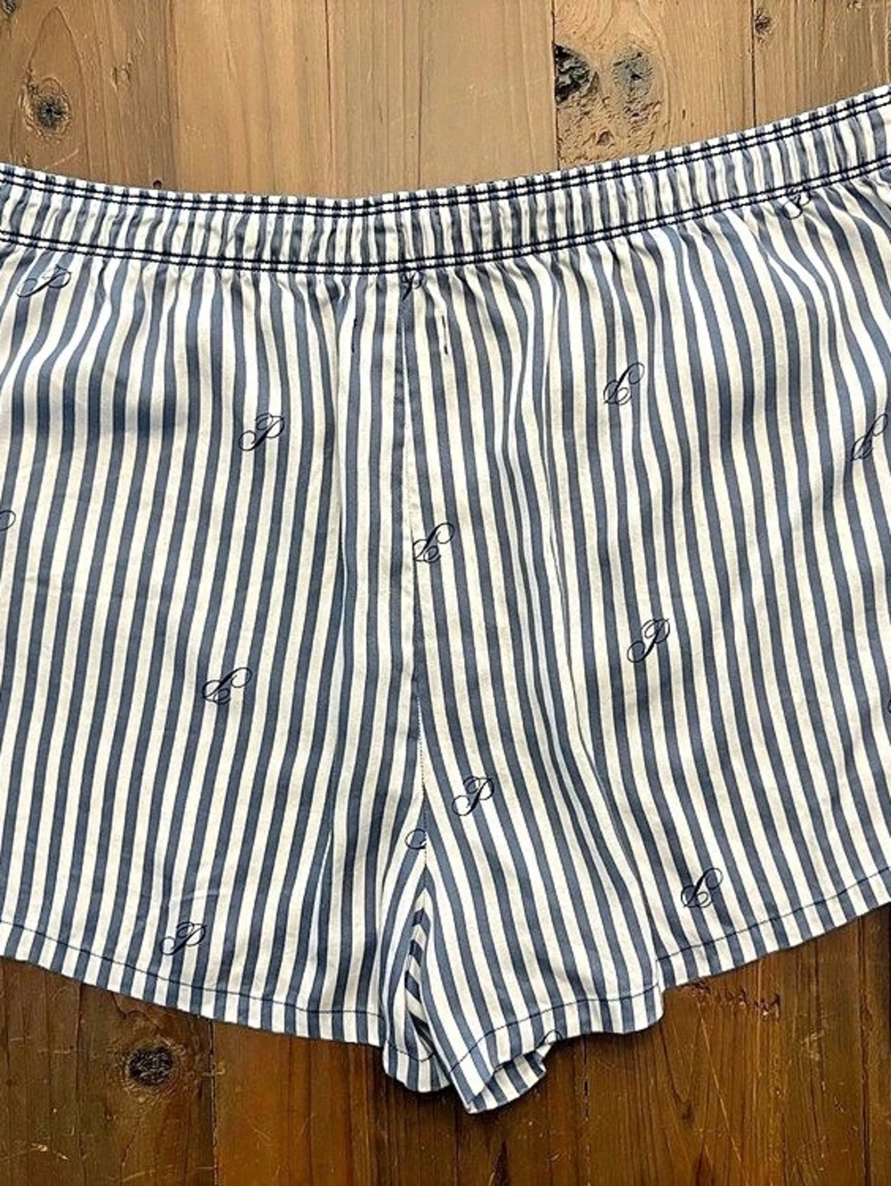 Victoria's Secret PINK Tencel Striped Pajama Shorts M